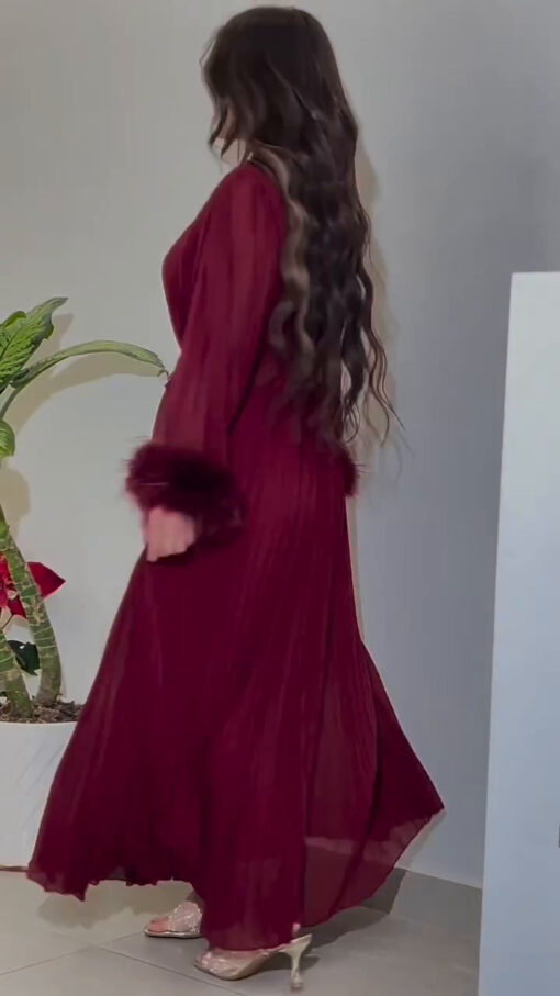 ⁦فستان سهرة ملكي بلمسة فخامة -⁩ - الصورة ⁦2⁩